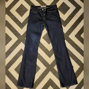 J Brand Dark Denim Jeans Sz 28